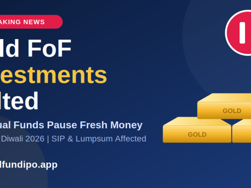 Gold FoF Investments Halted: 17 Mutual Funds Pause Fresh Money