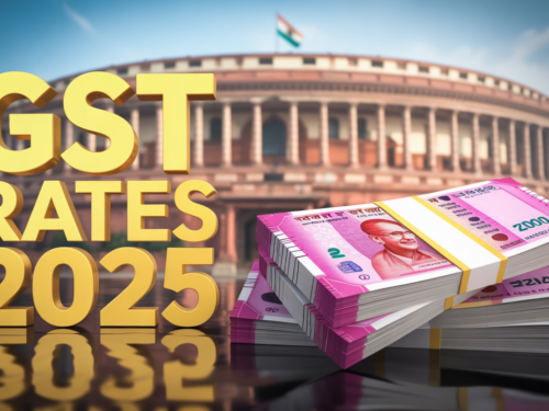 GST Rates in India 2025 – Updated Tax Slabs & Item List