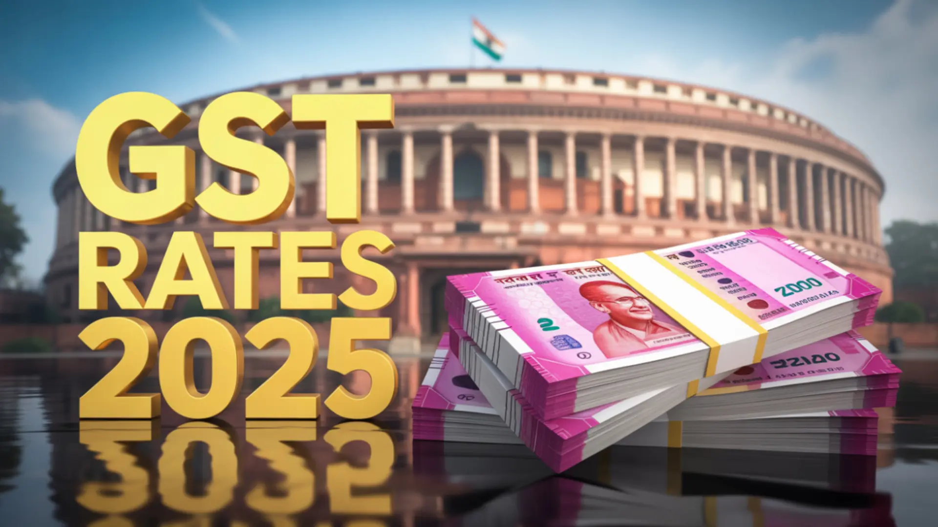 GST Rates in India 2025 – Updated Tax Slabs & Item List
