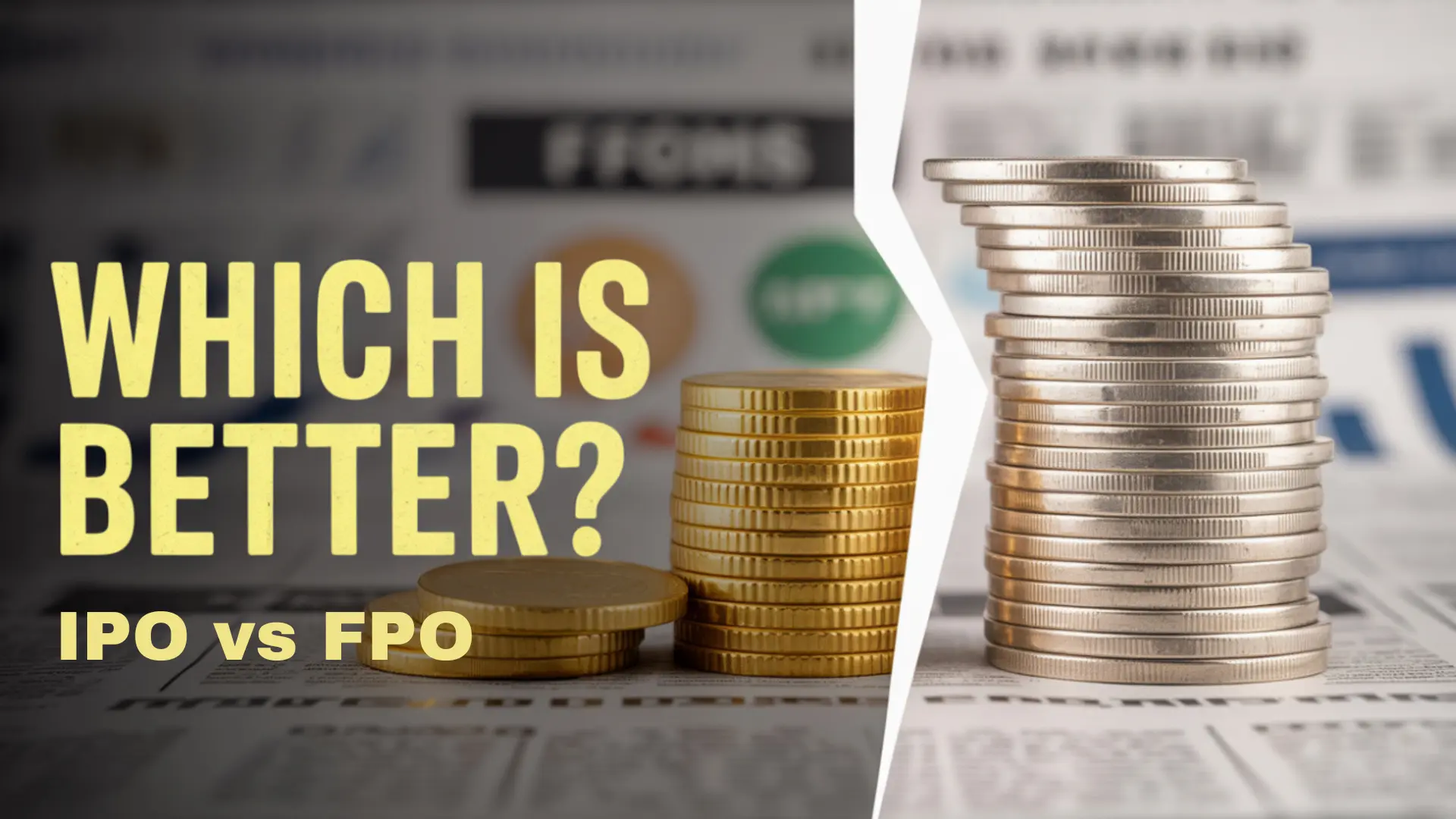 IPO vs FPO: Meaning, Differences, Types & Examples Explained