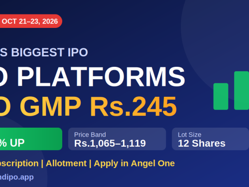 Jio Platforms IPO GMP Today, Live Subscription & How to Apply in Angel One