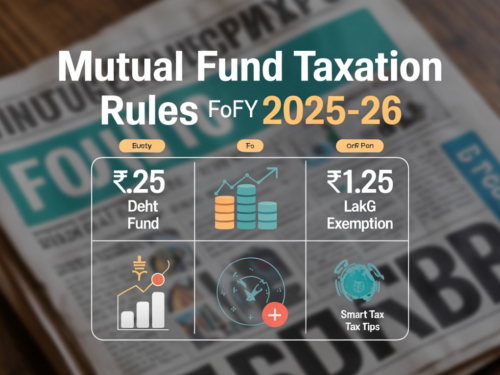 Mutual Fund Taxation in India 2025–26 | Rules, Rates & Examples