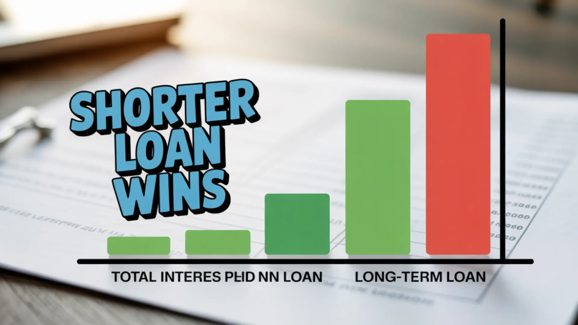 Shorter home loan tenure saves more interest